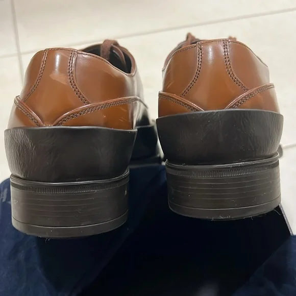 Prada Brown Shoe with rubber accent size 9 USA